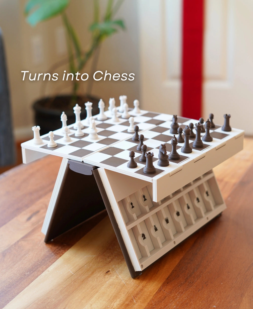 Chess PlayBook Game – 3D Printed Foldable Family Board Game