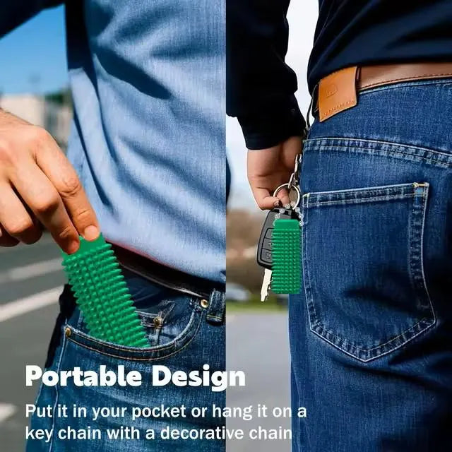 Spiky Sensory Grippie Keychain