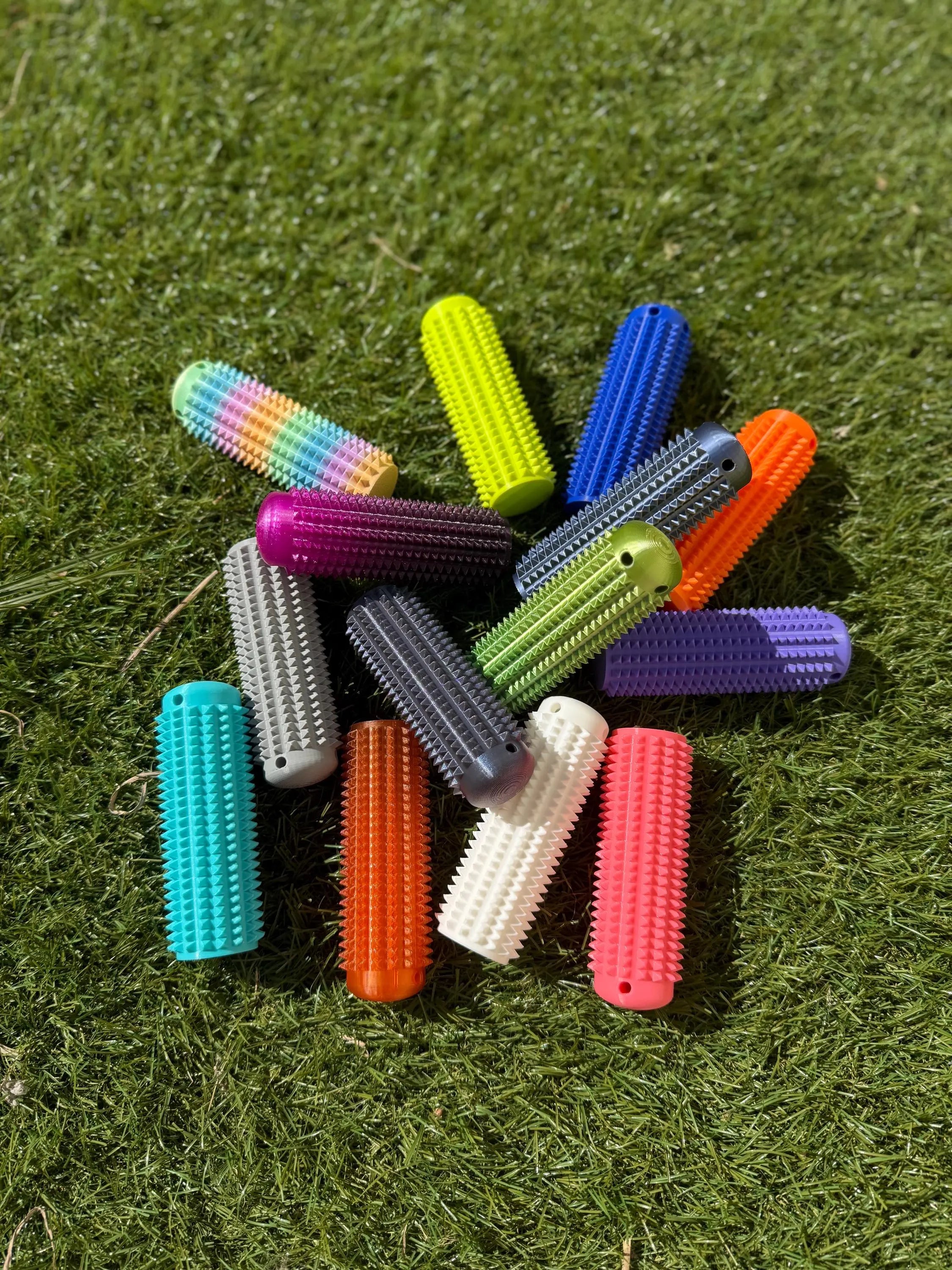 Spiky Sensory Grippie Keychain